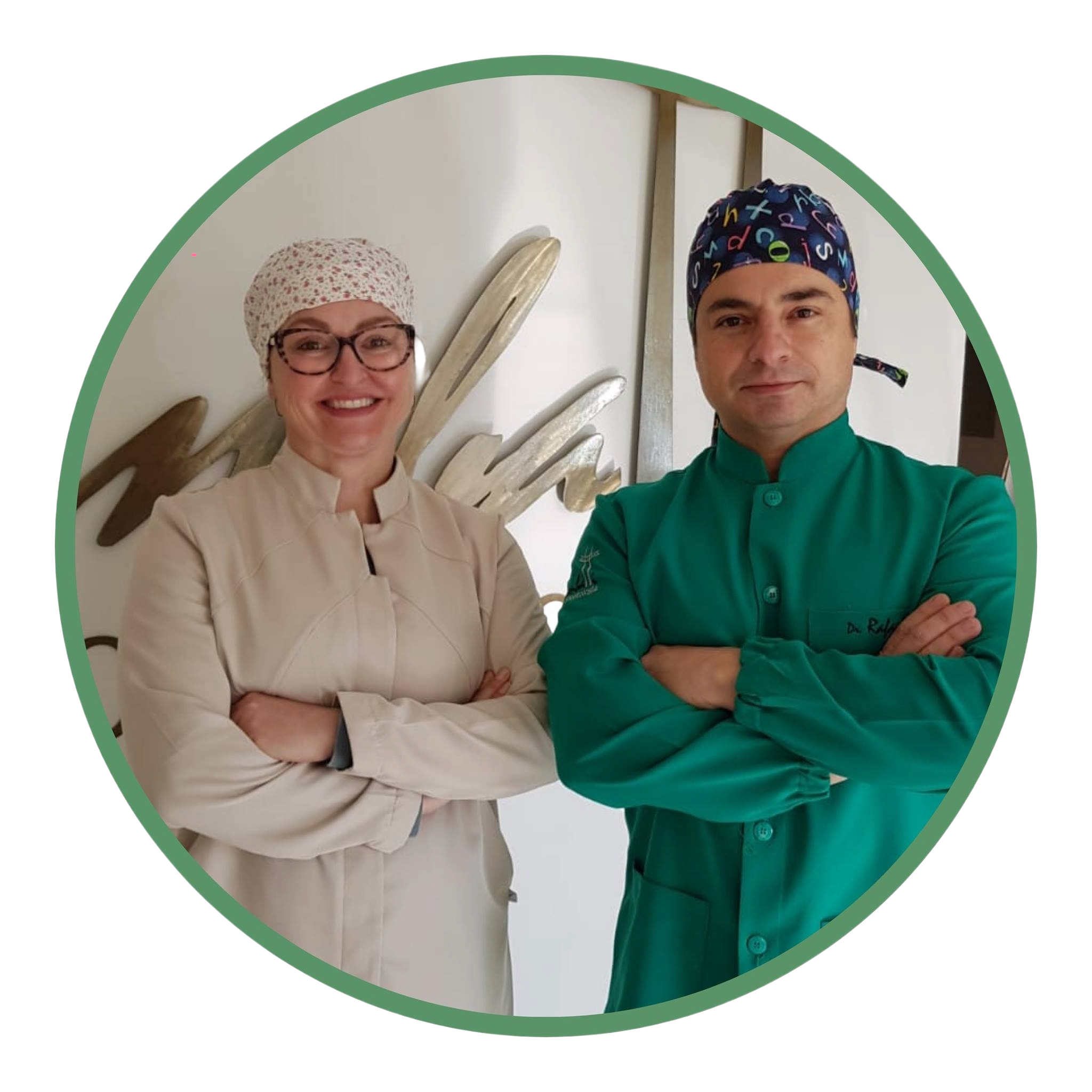 Dr. Rafael Brambatti e Dra. Daniela Steyer